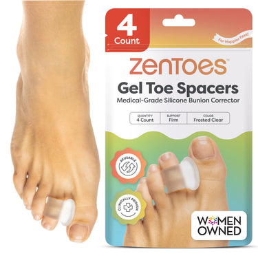 Single Loop Firm Gel Toe Corrector for Bunions Test Page - ZenToes
